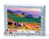 Günbatımı ve Koyunlar Ahşap Puzzle 2000 Parça (HV55-MM)