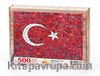 Bayrak Mozaik Ahşap Puzzle 500 Parça (TR06-D)
