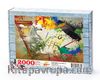 Çerçevedeki At Ahşap Puzzle 2000 Parça (KJ51-MM)