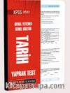 2023 KPSS Genel Yetenek Genel Kültür Tarih Yaprak Test