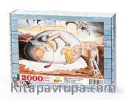 Yeni Bir Adamın Doğuşu / Salvador Dali Ahşap Puzzle 2000 Parça (KR55-MM)