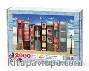 Kitap Sokağı Ahşap Puzzle 2000 Parça (KT52-MM)