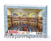 ABD Kongre Kütüphanesi Ahşap Puzzle 2000 Parça (KT53-MM)