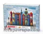 Kitap Kasabası Ahşap Puzzle 2000 Parça (KT57-MM)