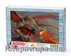 Ejderha ve  Şövalye Ahşap Puzzle 2000 Parça (MF51-MM)