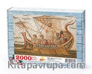 Homeros Destanı Ahşap Puzzle 2000 Parça (MT51-MM)