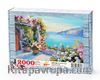 Taraçadan Sahil Ahşap Puzzle 2000 Parça (MZ54-MM)