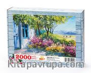 Mavi Pencere Ahşap Puzzle 2000 Parça (MZ56-MM)