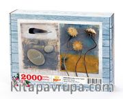 Hindiba ve Zen Taşları Ahşap Puzzle 2000 Parça (NT50-MM)