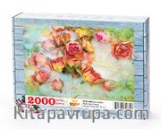 Kuru Güller Ahşap Puzzle 2000 Parça (NT51-MM)