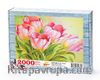 Pembe Laleler Ahşap Puzzle 2000 Parça (NT52-MM)