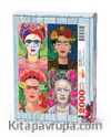 Frida Kolaj Ahşap Puzzle 2000 Parça (PT54-MM)