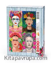 Frida Kolaj Ahşap Puzzle 2000 Parça (PT54-MM)