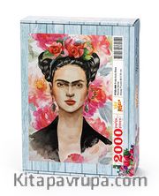 Frida Sulu Boya Ahşap Puzzle 2000 Parça (PT55-MM)