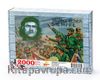 Fidel Castro ve Che Guevara Ahşap Puzzle 2000 Parça (PT58-MM)