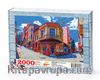 Balat Sokakları - İstanbul Ahşap Puzzle 2000 Parça (SK50-MM)