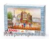 Paris Caddeleri - Fransa Ahşap Puzzle 2000 Parça (SK52-MM)