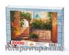 Yaz Sokağı İtalya Ahşap Puzzle 2000 Parça (SK54-MM)
