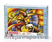 Yüzler Ahşap Puzzle 2000 Parça (ST50-MM)