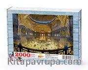 Ayasofya Camii - İç Görünüm Ahşap Puzzle 2000 Parça (SY52-MM)