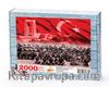 Çanakkale Zaferi Geri Dönmeyi Düşünmediler Ahşap Puzzle 2000 Parça (TR55-MM)