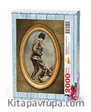 Atatürk Kocatepe'de 1922 Ahşap Puzzle 2000 Parça (TR57-MM)