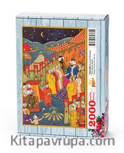 Surname - Minyatür Ahşap Puzzle 2000 Parça (TS53-MM)