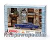 Havana Sokağı  ve Mavi Plymouth Ahşap Puzzle 2000 Parça (TT52-MM)