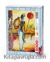 Testili Afrikalı Kadın Zaire Ahşap Puzzle 2000 Parça (UK56-MM)