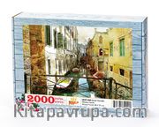 Kanal Venedik Ahşap Puzzle 2000 Parça (UK57-MM)