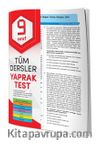 9. Sınıf Tüm Dersler Yaprak Test