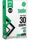 2023 KPSS Genel Kültür Genel Yetenek Tarih 30 Deneme