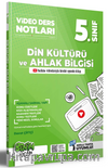 5.Sınıf Din Kültürü ve Ahlak Bilgisi Video Ders Notları (Konu Anlatımı) 