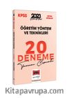 2023 KPSS Eğitim Bilimleri Öğretim Yöntem ve Teknikleri (ÖYT) Tamamı Çözümlü 20 Deneme