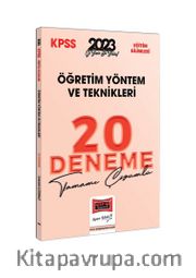 2023 KPSS Eğitim Bilimleri Öğretim Yöntem ve Teknikleri (ÖYT) Tamamı Çözümlü 20 Deneme
