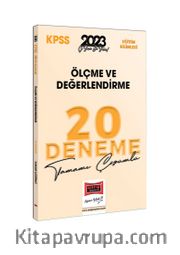 2023 KPSS Eğitim Bilimleri Ölçme ve Değerlendirme Tamamı Çözümlü 20 Deneme
