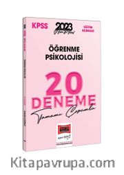 2023 KPSS Eğitim Bilimleri Öğrenme Psikolojisi Tamamı Çözümlü 20 Deneme