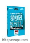 2023 KPSS Eğitim Bilimleri Son 5 Yıl Tamamı Çözümlü Çıkmış Sorular