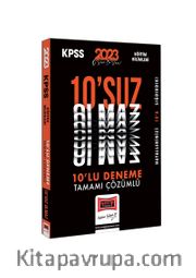 2023 KPSS Eğitim Bilimleri Tamamı Çözümlü 10'suz Olmaz 10 Deneme Sınavı