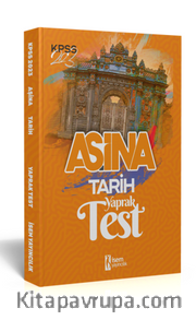 2023 İsem KPSS Aşina Tarih Çek Kopart Yaprak Test