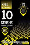 2016 KPSS A Grubu Tamamı Çözümlü 10 Deneme