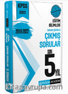 2023 KPSS Eğitim Bilimleri Çıkmış Sorular Son 5 Sınav