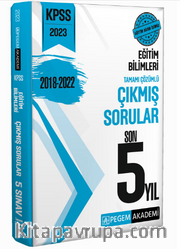 2023 KPSS Eğitim Bilimleri Çıkmış Sorular Son 5 Sınav