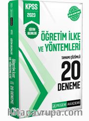 2023 KPSS Eğitim Bilimleri Öğretim İlke ve Yöntemleri 20 Deneme