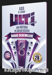 8.Sınıf LGS Din Kültürü ve Ahlak Bilgisi Ulti Serisi Denemeleri
