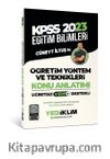 2023 KPSS Eğitim Bilimleri Öğretim Yöntem ve Teknikleri Video Destekli Konu Anlatımı