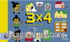 3x4