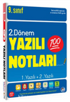 9. Sınıf Tüm Dersler 2.Dönem 1.Yazılı ve 2.Yazılı Notları