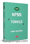 2023 KPSS Türkçe  Konu Anlatımlı 
