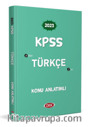 2023 KPSS Türkçe  Konu Anlatımlı 